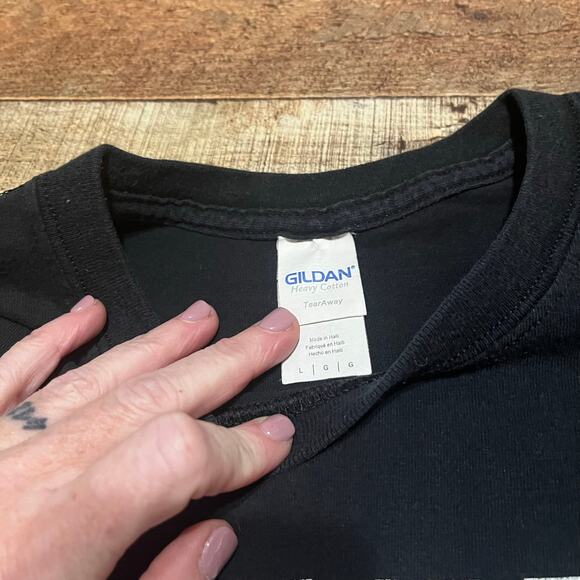 The King of the Ring | Steve Austin Undertaker Hogan Macho Man Flair Shirt Sz L - Picture 3 of 4